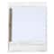 11&#x22; x 8.5&#x22; White Scrapbook Refill Pages by Recollections&#x2122;